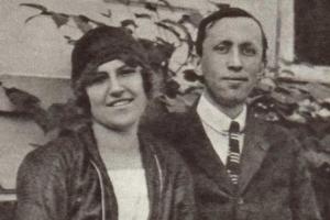 Karel s ženou Olgou